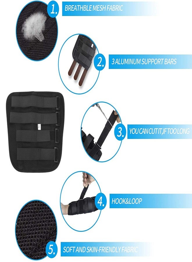 Holiberty Adult Kid Elbow Brace Splint Cubital Tunnel Syndrome Adjustable Elbow Support Brace Fracture Immobilizer Protector Tennis Arm Stabilizer Night Sleep Elbow Arthritis Tendonitis Pain Relief Splint Wrap - Image 2
